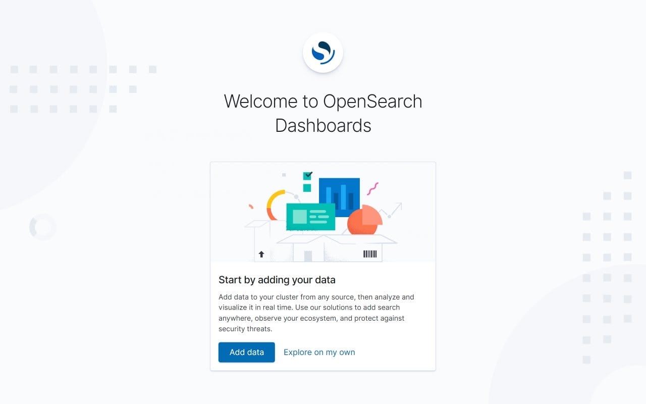 OpenSearch software screenshot