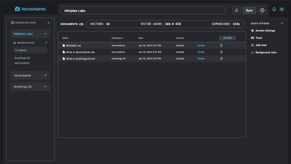 Chromadb dashboard