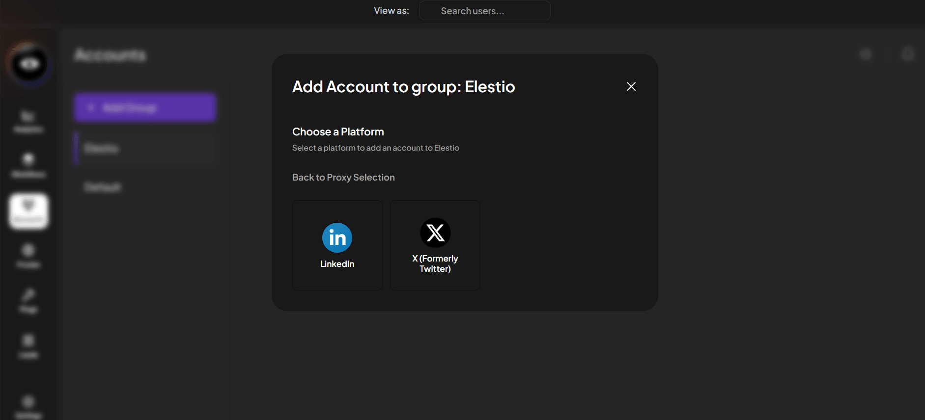 GrowChief software screenshot