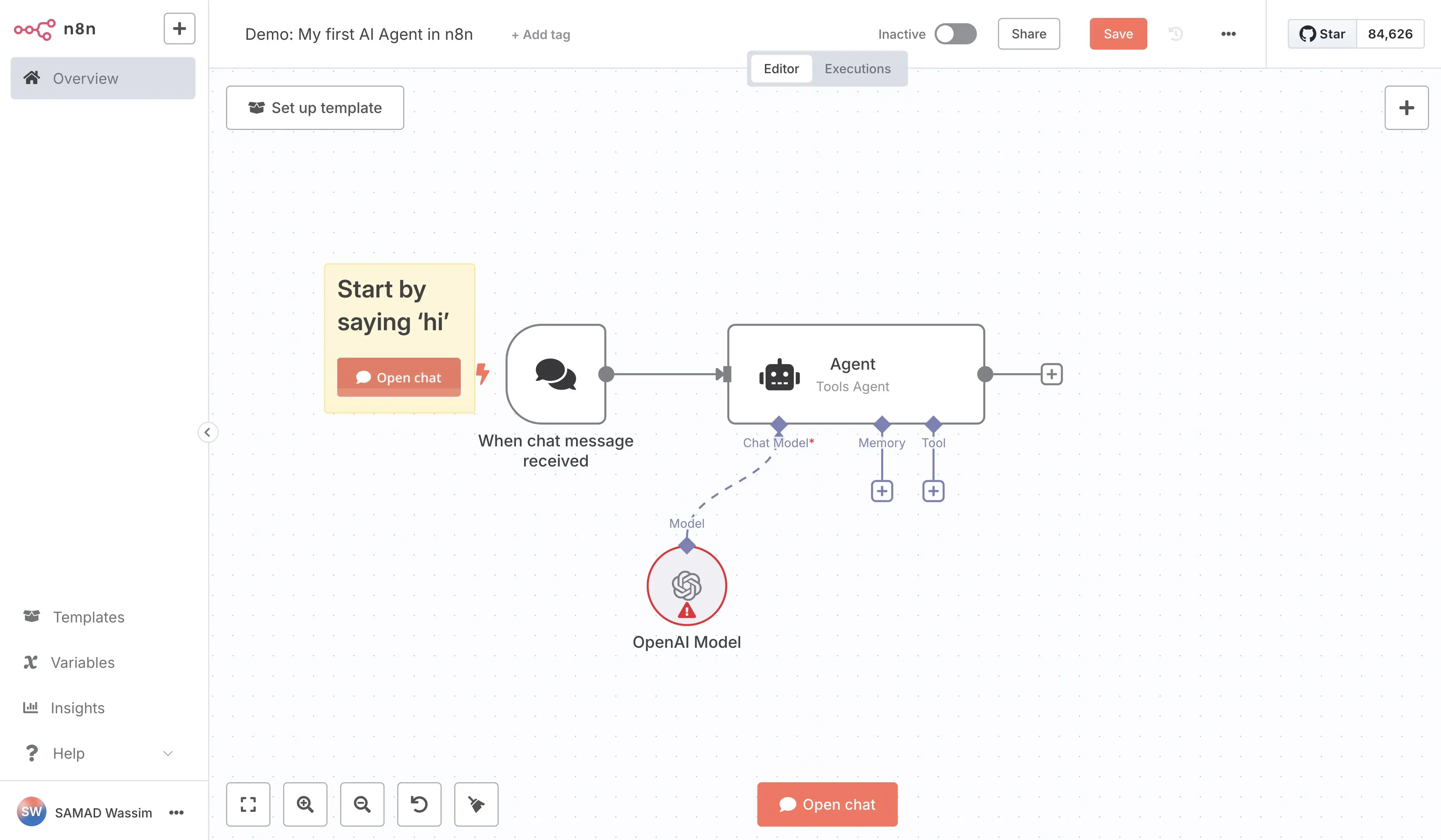 n8n ai automation workflow