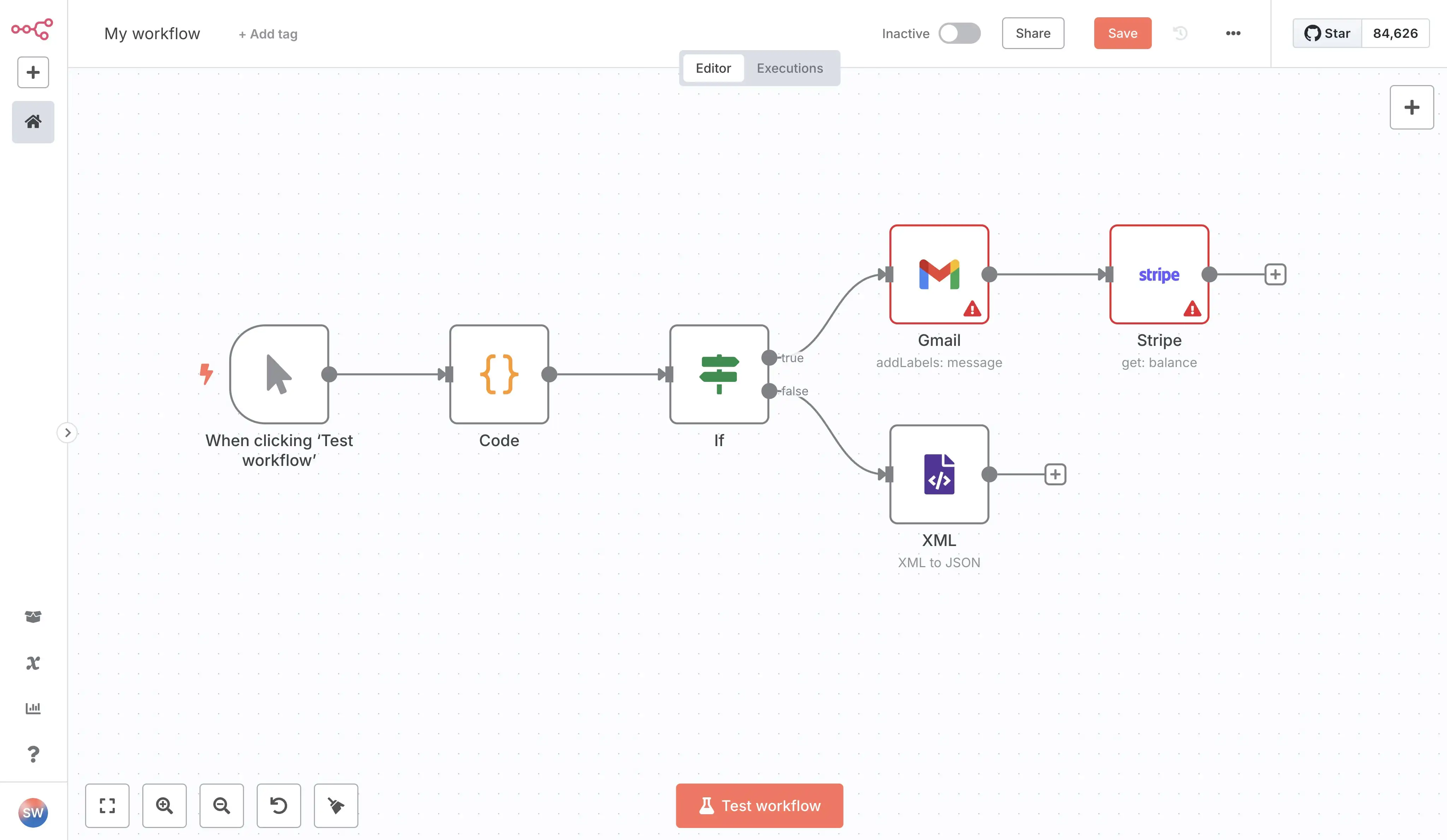 n8n simple automation workflow
