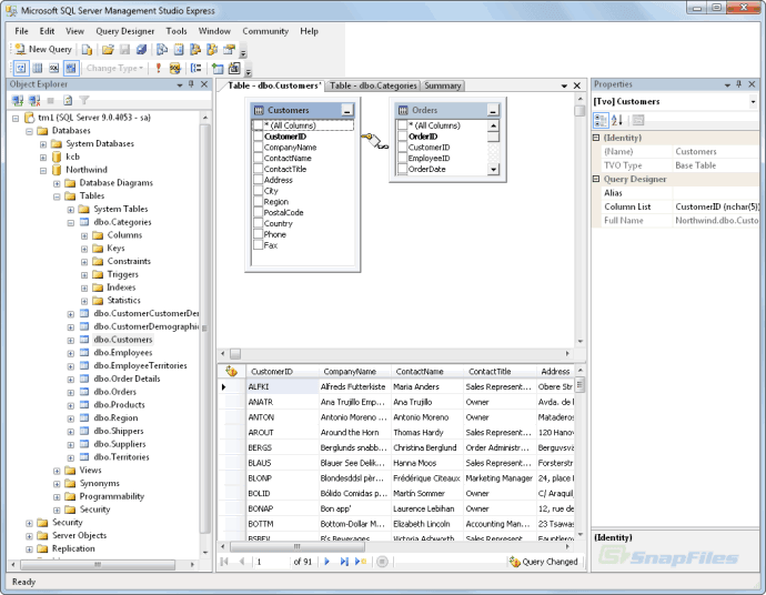 MSSQL software screenshot