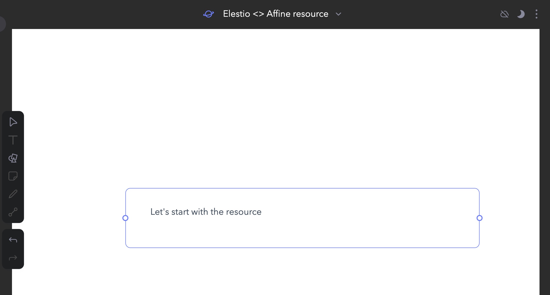 Affine Edgeless mode screen