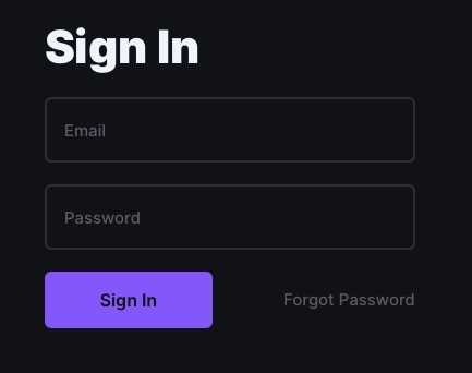 AgencyOS Sign In screen