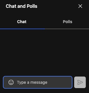 Jitsi Chat screen