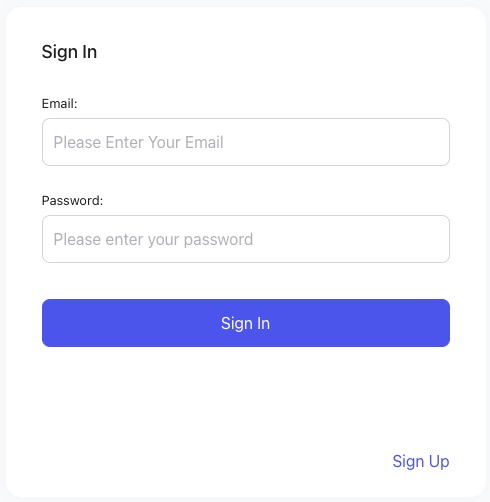 Lowcoder Login screen