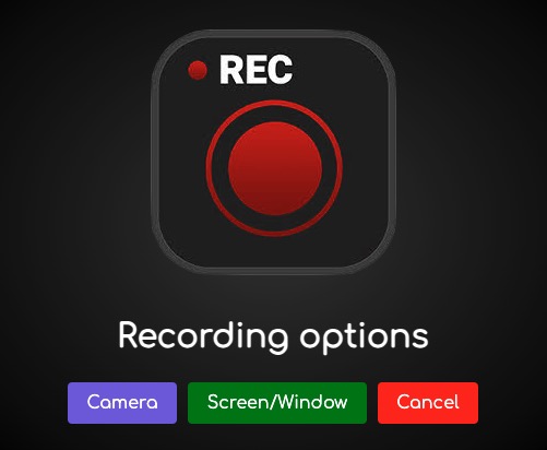 MiroTalk Recording Screen