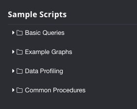 Neo4j scripts screen